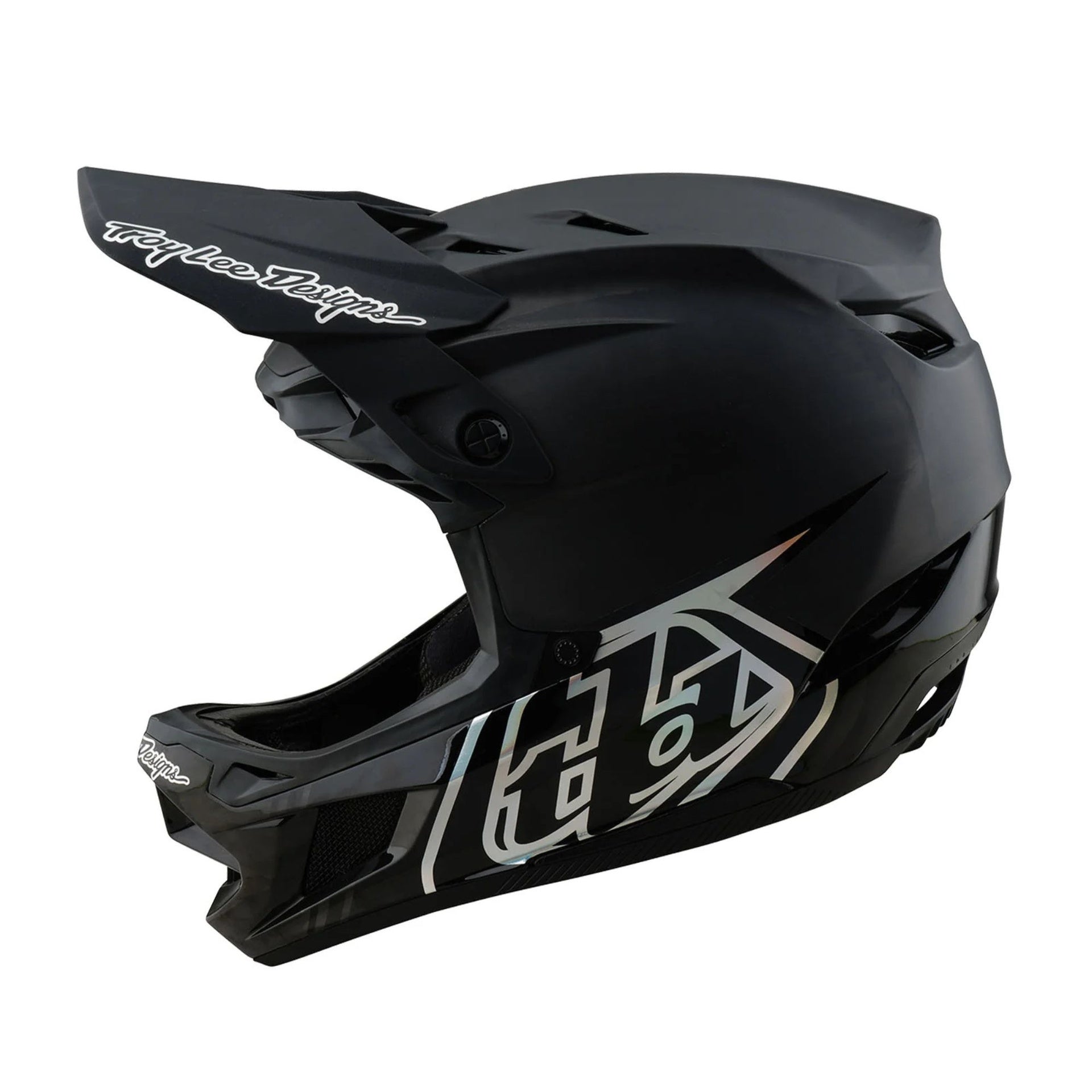 Casco Troy Lee Designs D4 de Carbón Stealth Black